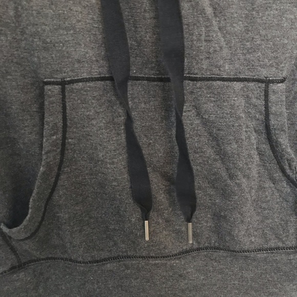 90 Degree by Reflex Charcoal Mock Neck Pullover Thin Sweatshirt Size L - Picture 5 of 7